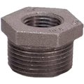 Homecare Products 8700129359 1 x .75 in. Malleable Iron Pipe Fitting Black Hex Reducing Bushing HO576508